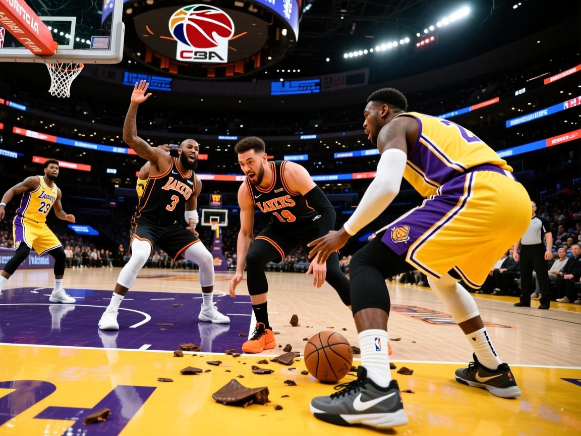 尼克斯防守失误频频，客场惨败湖人  第2张