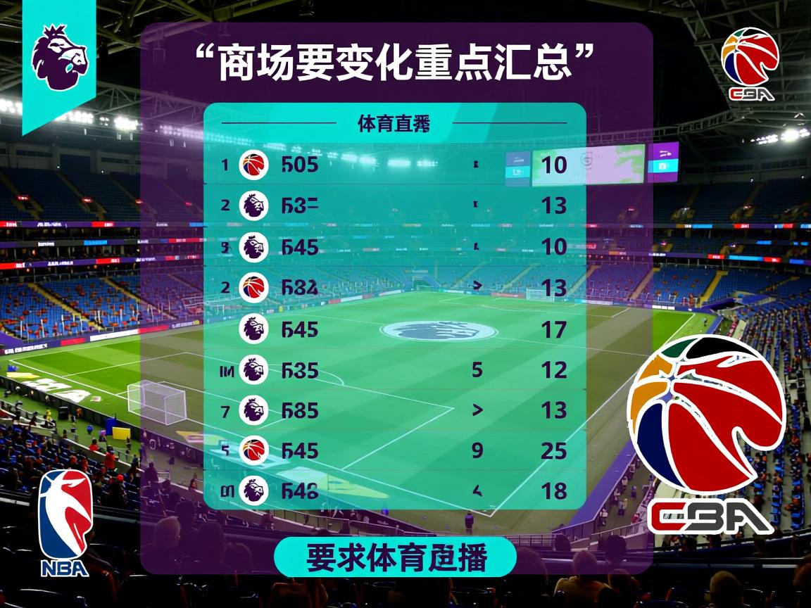 赛前英超积分榜变化看点汇总