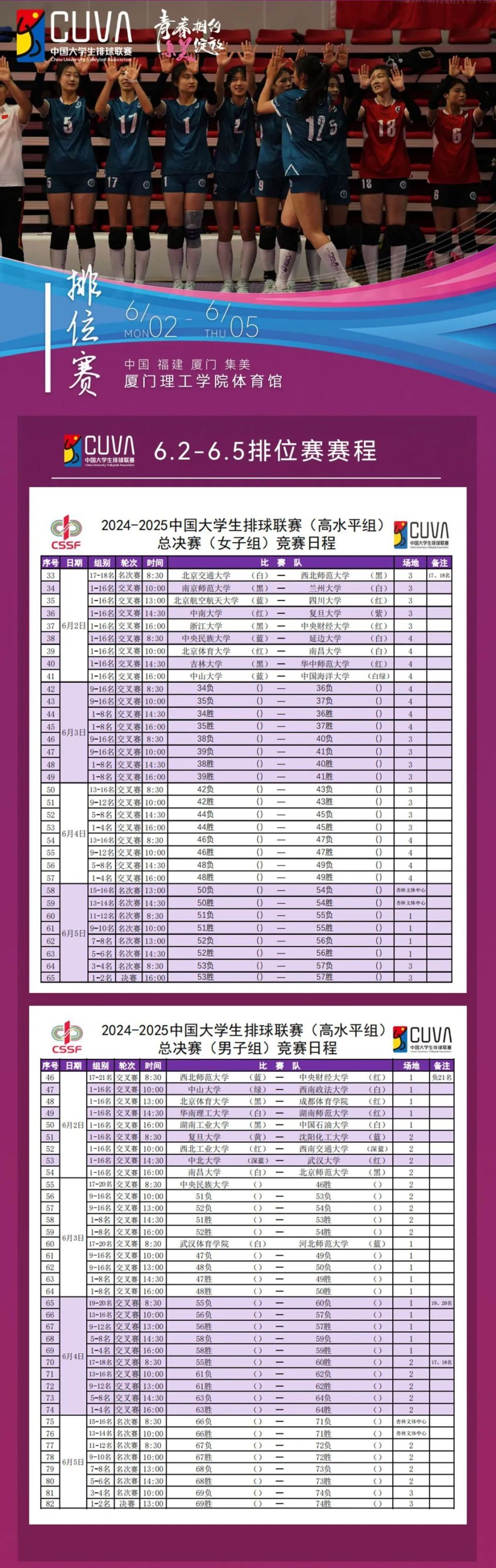 南昌大学男排获2024-2025中国大学生排球联赛总决赛亚军的简单介绍
